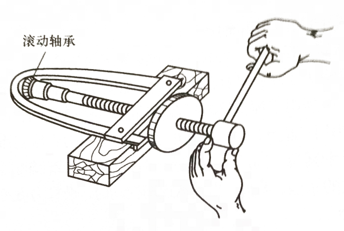 用专用拉具拆卸轴承.jpg