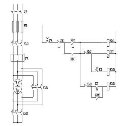 教你如何分析电机正反转电路图