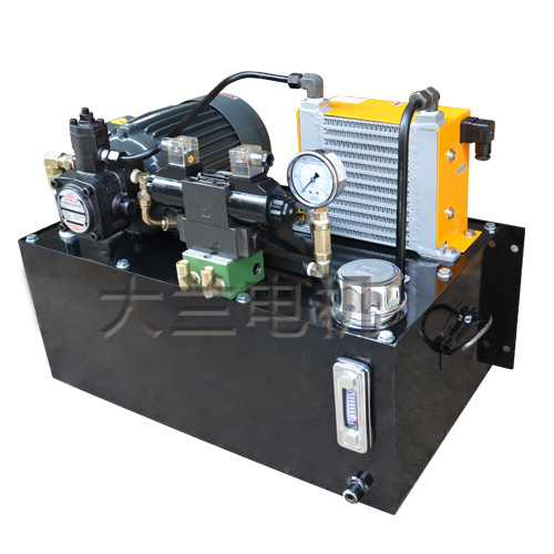 大兰油泵电机分享解决液压系统噪声大、振动大的方法